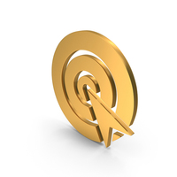 Cursor Arrow Circular Symbol PNG & PSD Images
