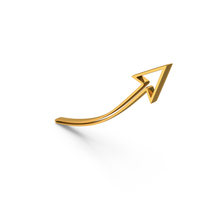 Stock Growth Arrow Web Icon PNG & PSD Images