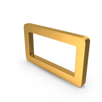 Small Rectangle Web Frame Symbol PNG & PSD Images