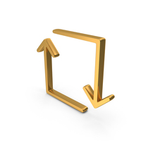 Square Flow Arrows Icon PNG & PSD Images