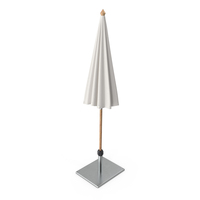 Outdoor Patio Umbrella Folded PNG & PSD Images
