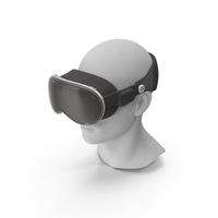 Reality Headset on Mannequin Head PNG & PSD Images