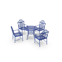 Wrought Iron Garden Furniture PNG & PSD Images