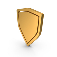 Award Badge Shield Icon Gold PNG & PSD Images