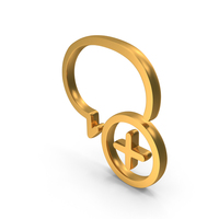 Out Line Add Bubble Chat Icon Gold PNG & PSD Images