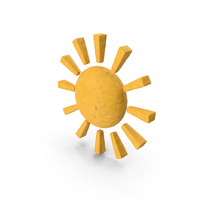 Clay Sun PNG & PSD Images