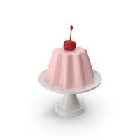Red Jelly With Cherry PNG & PSD Images