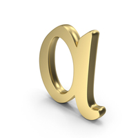 Alpha Greek Symbol PNG & PSD Images
