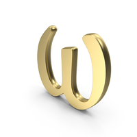 Omega Lowercase Symbol PNG & PSD Images