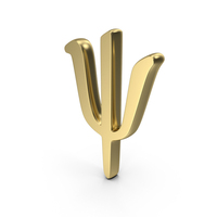 PSI Greek Symbol PNG & PSD Images