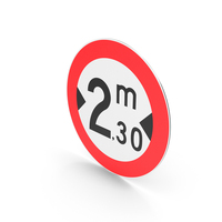 Turkish Signs Width Limit PNG & PSD Images