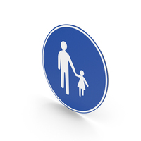 Turkish Pedestrian Path Sign PNG & PSD Images