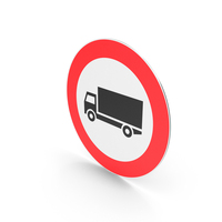 Turkish Signs No Entry For Trucks PNG & PSD Images