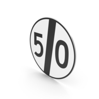 Turkish Signs End Of Speed Limit PNG & PSD Images