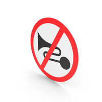 South African Excessive Noise Prohibited Sign PNG & PSD Images