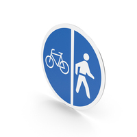 South African Signs Cyclists And Pedestrians Only PNG & PSD Images