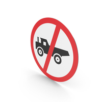 South African Construction Machinery Ban Sign PNG & PSD Images