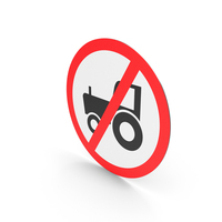 South African Signs Agricultural Vehicles Prohibited PNG & PSD Images
