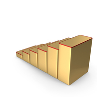 Gold 6 Podium Steps PNG & PSD Images