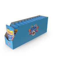 Box of Friskies Cat Food Pouches PNG & PSD Images