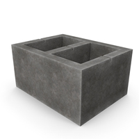 Hollow Cinder Block PNG & PSD Images