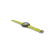 Dive Computer Electric Lime PNG & PSD Images