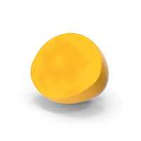Half of Mango Fuit Yellow PNG & PSD Images