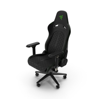 Razer Enki X Essential Gaming Chair Black PNG & PSD Images
