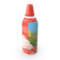 Whipped Light Cream Can PNG & PSD Images
