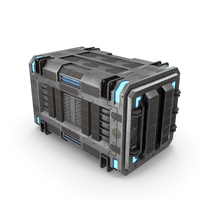 Sci Fi Container Medium PNG & PSD Images