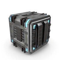 Small Sci Fi Container PNG & PSD Images