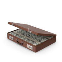 Half Opened Briefcase With Money PNG & PSD Images