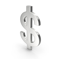Silver Dollar Symbol PNG & PSD Images