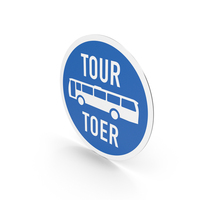 South African Tour Buses Only Sign PNG & PSD Images