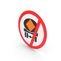 South African No Vehicles With Dangerous Substances Sign PNG & PSD Images