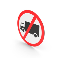 South African No Heavy Goods Vehicles Sign PNG & PSD Images