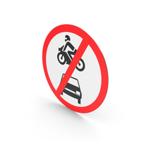 South African Motorcycles And Cars Prohibited Sign PNG & PSD Images