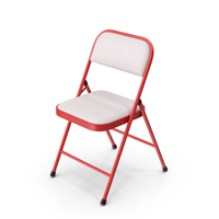 Red Folding Chair PNG & PSD Images