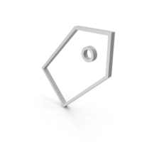 Price Tag Outline Icon White PNG & PSD Images