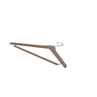 Dark Wood Clothes Hanger PNG & PSD Images