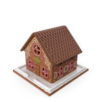 Gingerbread House PNG & PSD Images