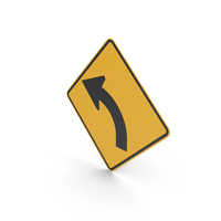 Australian Curve To Left Sign PNG & PSD Images
