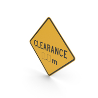 Australian Clearance Ahead Sign PNG & PSD Images