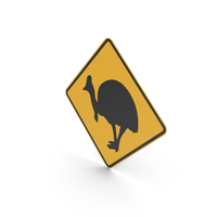 Australian Cassowary Sign PNG & PSD Images