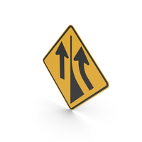 Australian Added Lane (Right) Sign PNG & PSD Images