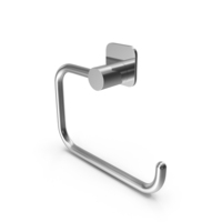 GoodHome Koros Silver Effect Wall Mounted Toilet Roll Holder Stainless Steel PNG & PSD Images