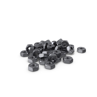 Steel Hex Nut Multi PNG & PSD Images