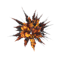 Aerial Explosion PNG & PSD Images