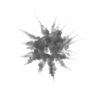 Aerial Explosion Smoke Only PNG & PSD Images