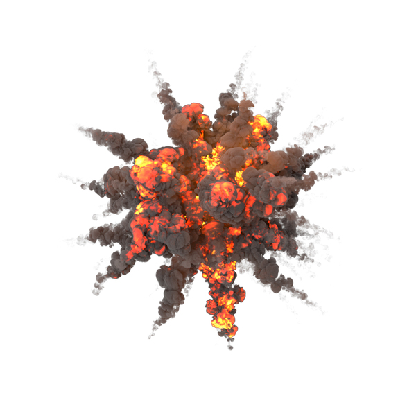 Aerial Explosion PNG & PSD Images